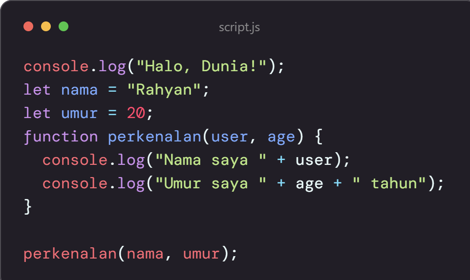 Kode HTML