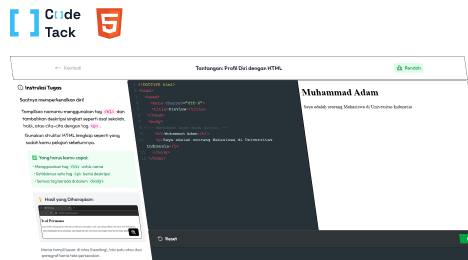 Profil Diri dengan HTML